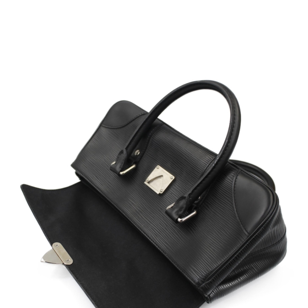 Louis Vuitton Black Epi Leather Segur PM handbag